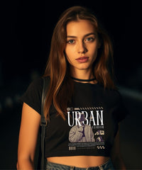 URBAN FASHION - Womens Crop Top