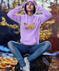 HALF WILD BLOOM - Womens Regular Hoodie
