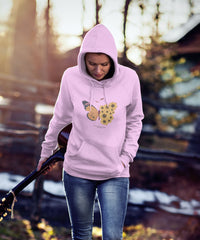 HALF WILD BLOOM - Womens Regular Hoodie