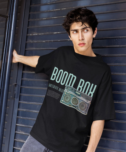 BOOM BOX - Unisex Oversized Classic T-Shirt