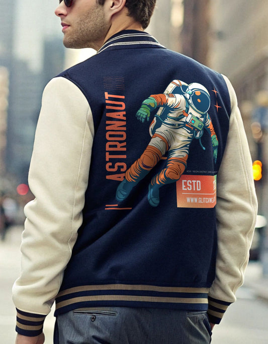 CYBERGLITCH ASTRONAUT - Varsity Jacket