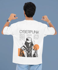 CYBERPUNK - Oversized Backprint Tshirt