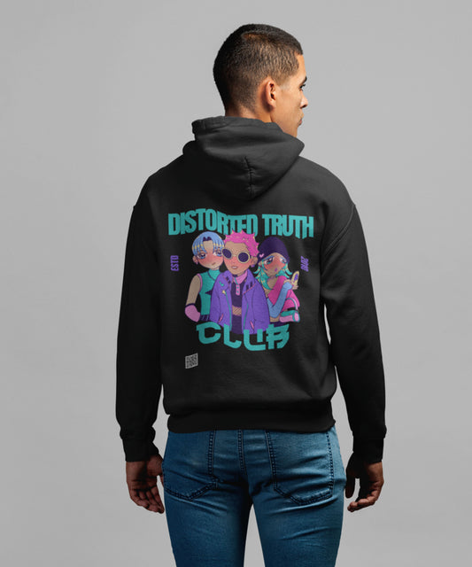 DISTORTED TRUTH - Unisex Zip Hoodie