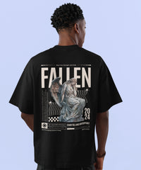 FALLEN - Oversized Backprint Tshirt