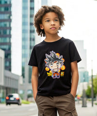 DRAG'N BALL - Boy's Crew Neck T-Shirt