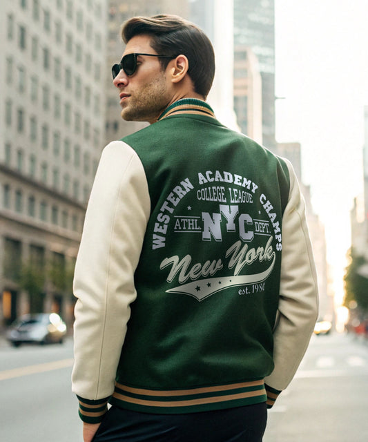 NEW YORK - Unisex Varsity Jacket