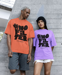 NOFILTER - Unisex Oversized Classic T-Shirt (Puff Print)