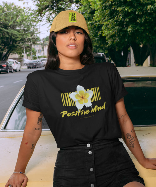 POSITIVE MIND - Womens Classic Crew T-shirt