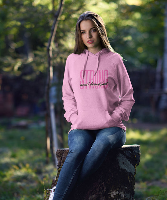 STRONG & BEAUTIFUL - Womens Hoodie