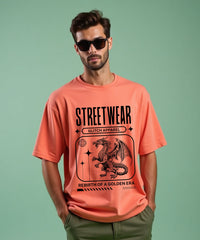 STREETWEAR - Unisex Terry Oversized Tee (Puff Print)