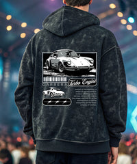 CARRERA - Acid Washed Unisex Hoodie