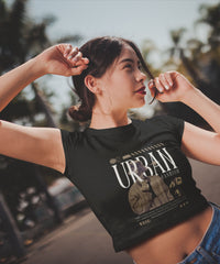 URBAN FASHION - Womens Crop Top