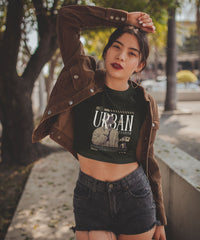 URBAN FASHION - Womens Crop Top