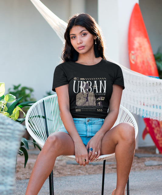 URBAN FASHION - Womens Regular T-shirt