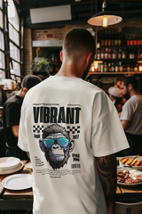 THE VIBRANT MONKEY - Oversized Basic Tshirt