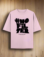 NOFILTER - Unisex Oversized Classic T-Shirt (Puff Print)