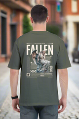 FALLEN - Oversized Backprint Tshirt