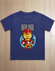 Jr.IRONMAN1 - Boy's Crew Neck T-Shirt