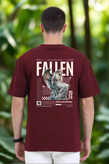 FALLEN - Oversized Backprint Tshirt