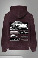 CARRERA - Acid Washed Unisex Hoodie