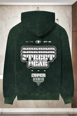 STREETWEAR SUPER - Acid Washed Oversized Hoodie