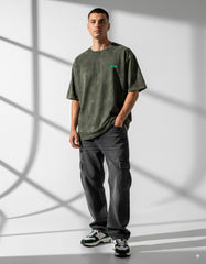Unisex Acid Washed Oversized Tee