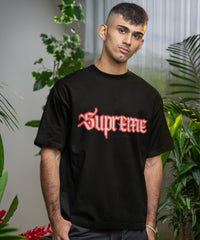 SUPREME - Unisex Terry Oversized T-Shirt