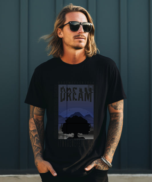 Dream Fearless - Oversized Streetwear Unisex Tshirt