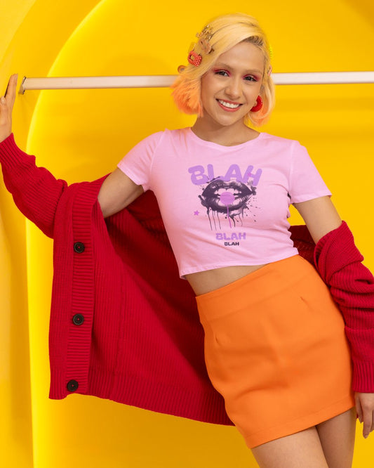 BLAH - Womens Baby Tee
