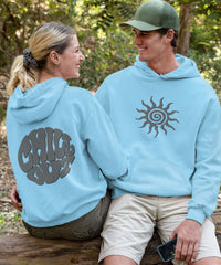 CHILL OUT - Unisex Oversized Hoodie (Puff Print)