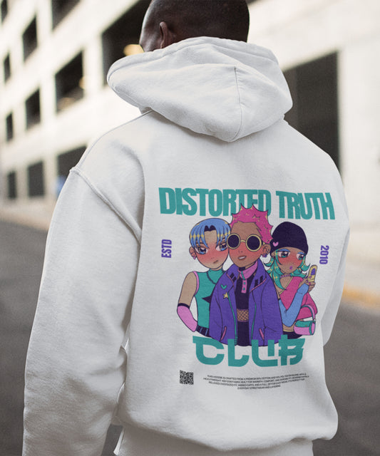 DISTORTED TRUTH - Unisex Zip Hoodie