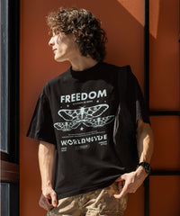 FREEDOM WORLDWIDE - Oversized Unisex Streetwear Tshirt