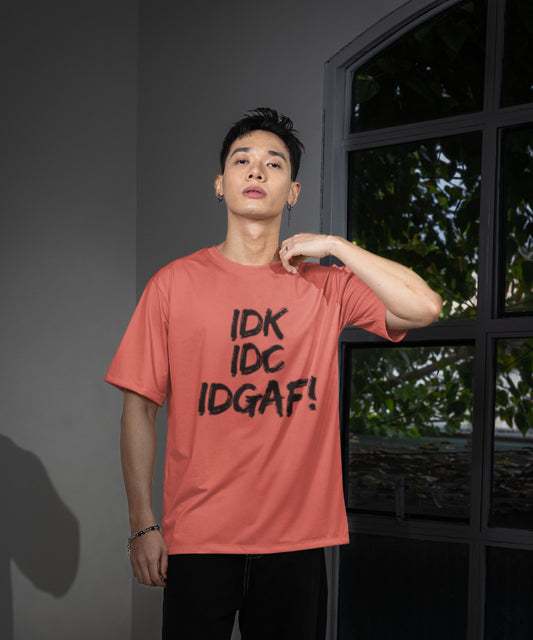 IDGAF - Unisex Oversized Classic T-Shirt