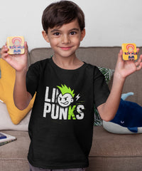 LIL PUNK - Boy's Crew Neck Signature T-Shirt