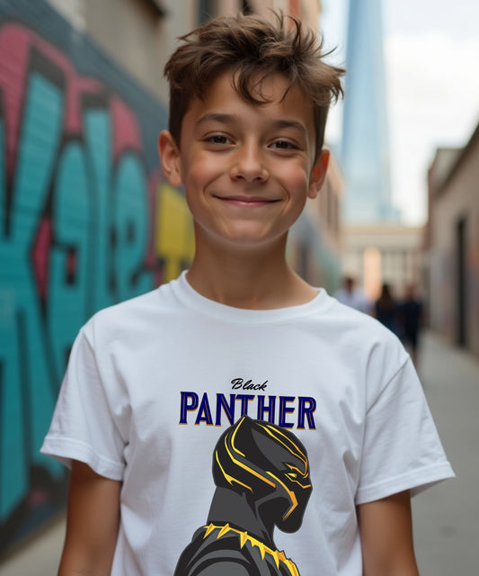 PANTHER - Boy's Crew Neck T-Shirt