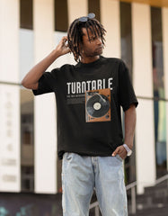 TURNTABLE - Unisex Terry Oversized Tee