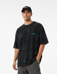 Unisex Acid Washed Oversized Tee